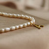 Stay in Indy Initial Pearl Necklace