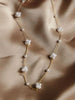 Stay in Indy Pearl Flower Necklace