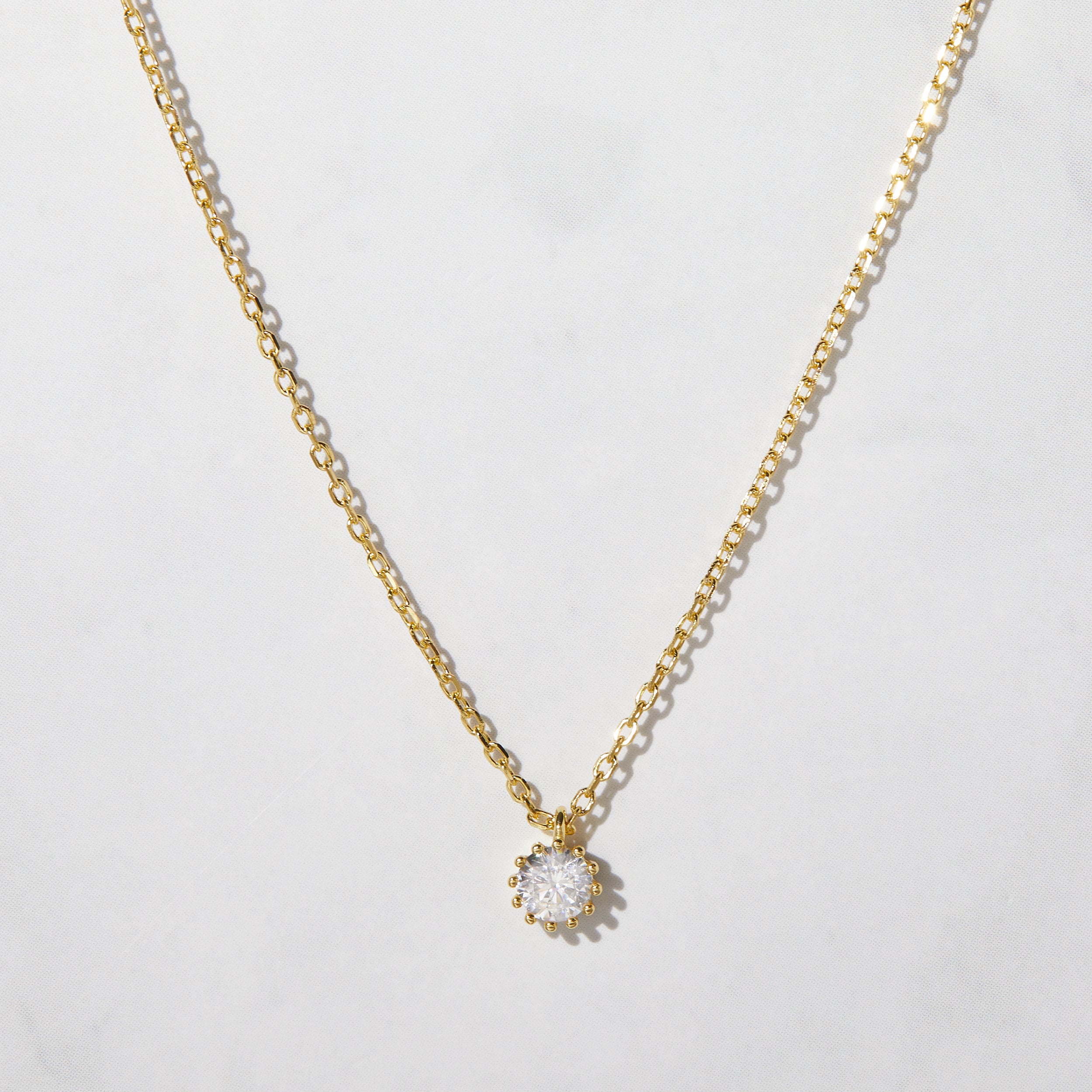 Tiny Choker Bezel Necklace